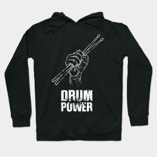 Drum Power-Music-Rock-Blues-Jazz-Metal Hoodie